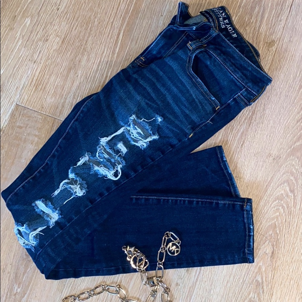American Eagle 360 super stretch jeans sz4